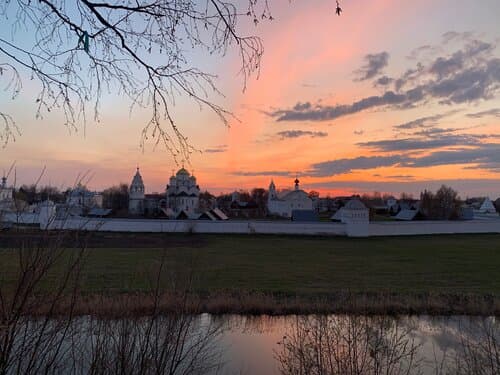 Внешний вид отеля Русская изба с баней в Суздале