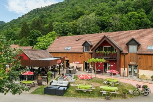 Внешний вид отеля Auberge et Chalets de la Wormsa в Верхнем Рейне