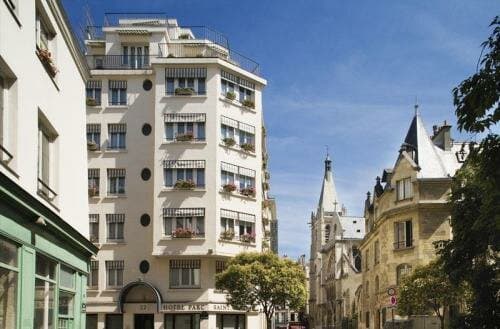 Внешний вид отеля Parc Saint Severin в Квартале Сорбоннах