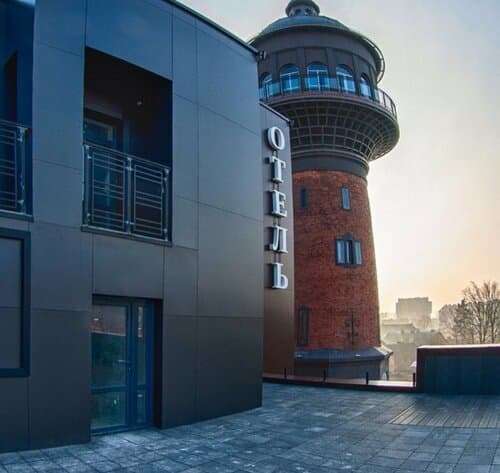 Внешний вид отеля Параdox в Зеленоградске