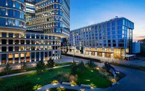 Внешний вид отеля Radisson Blu Leninsky Prospect Hotel, Moscow в Москве