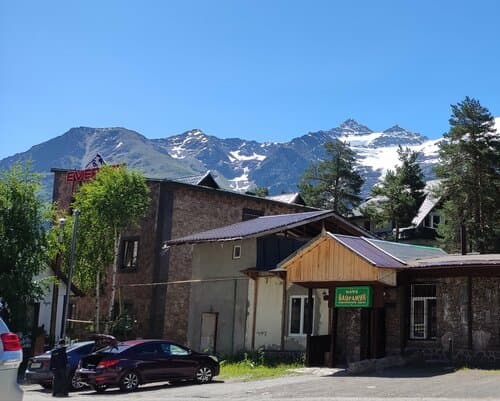 Внешний вид отеля Эверест в Терсколе