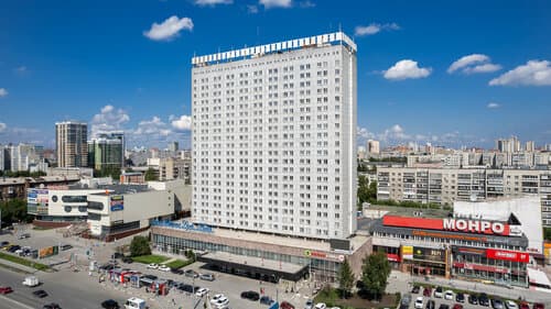 Внешний вид отеля Marins Park Hotel Новосибирск в Новосибирске