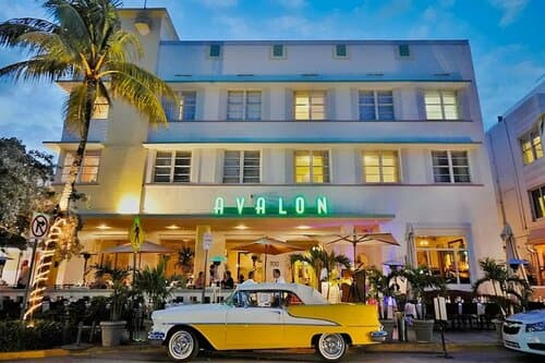 Внешний вид отеля Avalon Hotel в Майами