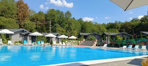 Внешний вид отеля УездЪ Елисеева в Апшеронском районе