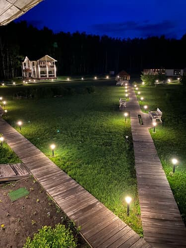 Внешний вид отеля Альтаир в Республике Алтае