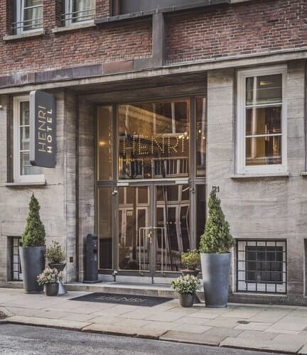 Внешний вид отеля Henri Hotel Hamburg Downtown в Гамбурге