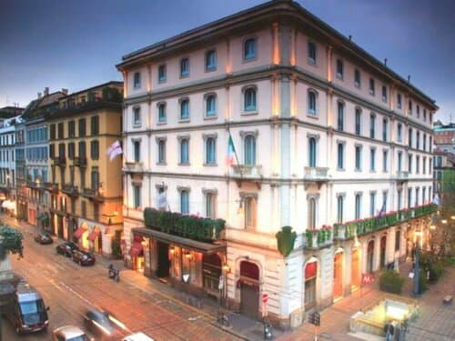 Внешний вид отеля Grand Hotel et de Milan