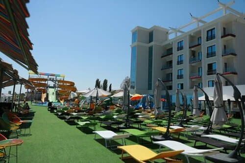 Внешний вид отеля Golden Beach в Дербенте