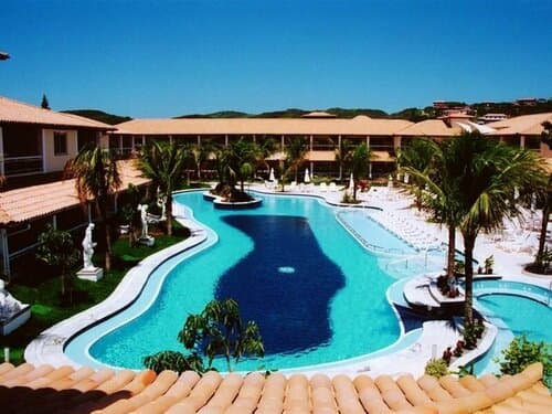 Внешний вид отеля Hotel Atlântico Búzios Convention в Армасан-дус-Бузиусе