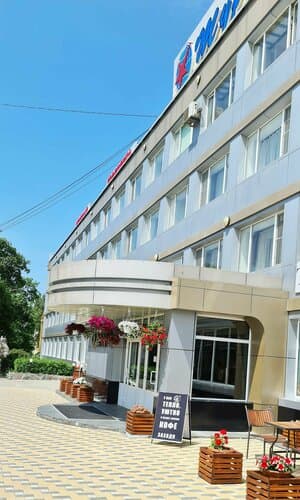 Внешний вид отеля Турист в Сахалинской области