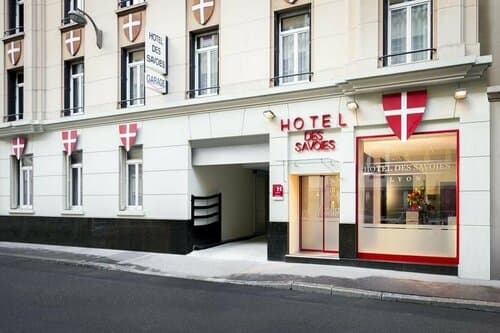 Внешний вид отеля Hotel des Savoies Lyon Perrache в Лионе 2-йе округе