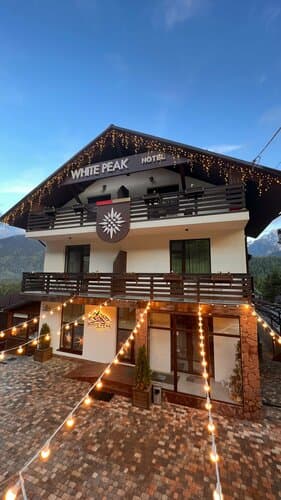 Внешний вид отеля Белый Пик в Архызском сельском поселении