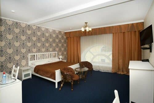 Внешний вид отеля Денисовский дворик в Бауманке