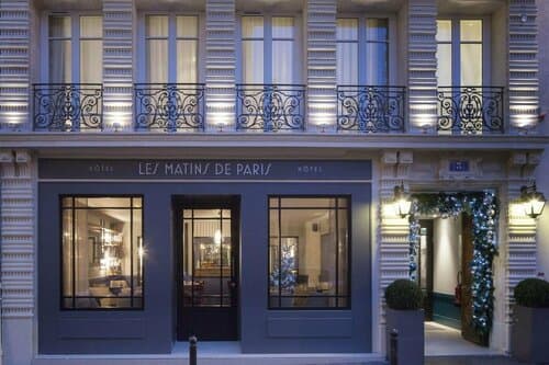 Внешний вид отеля Hôtel Les Matins de Paris & SPA в Квартире Сен-Жорже