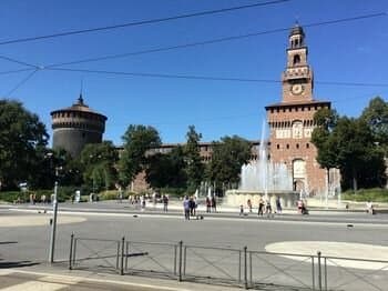 Внешний вид отеля Castello Guest House в Милане