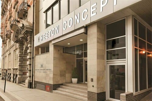Внешний вид отеля Heeton Concept Hotel City Centre Liverpool в Ливерпуле