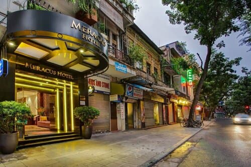 Внешний вид отеля Mercury Central Hotel Hanoi в Ханом