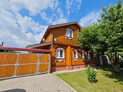 Внешний вид отеля Эко-хаус у реки в Суздале