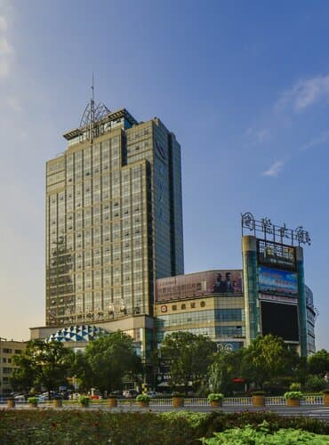 Внешний вид отеля Yiwu International Mansion Hotel в Цзиньхуе