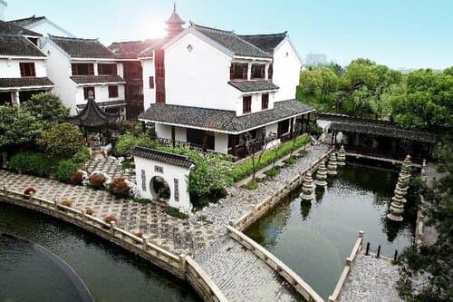 Внешний вид отеля Pan Pacific Suzhou в Сучжоу