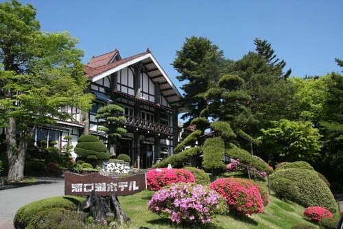 Внешний вид отеля Kawaguchiko Hotel в Фудзикавагутико