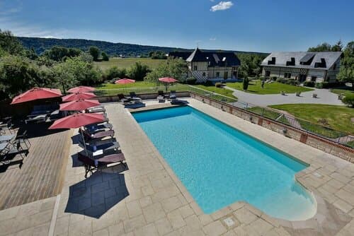 Внешний вид отеля Domaine Le Clos des Fontaines в Приморская-Сене