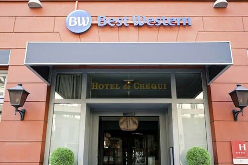 Внешний вид отеля Best Western Crequi Lyon Part Dieu