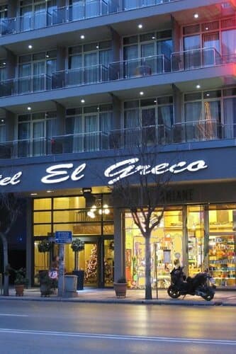 Внешний вид отеля Hotel El Greco в Салониках (город)
