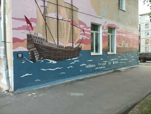 Внешний вид отеля Никольская Гавань в Архангельской области