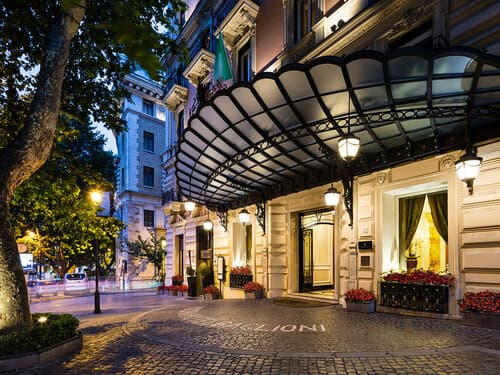 Внешний вид отеля Baglioni Hotel Regina Rome