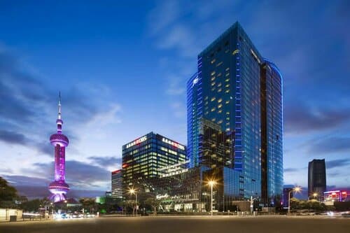 Внешний вид отеля Grand Kempinski Hotel Shanghai