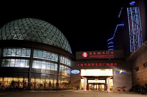 Внешний вид отеля Ramada Plaza Sino Bay Shanghai