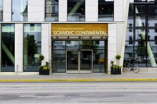 Внешний вид отеля Scandic Continental в Стокгольме