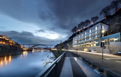 Внешний вид отеля Eurostars Porto Douro в Порту