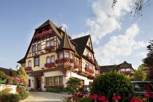 Внешний вид отеля Le Parc Hôtel Obernai & Yonaguni SPA в Обернэ