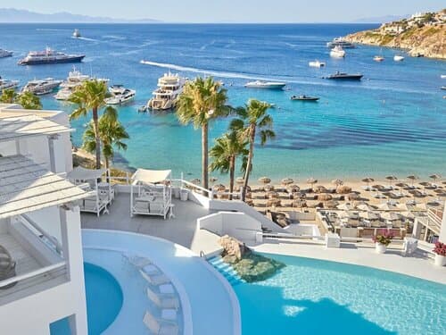 Внешний вид отеля Mykonos Blu, A Grecotel Resort to Live в Псарроу