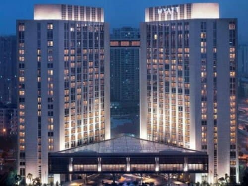 Внешний вид отеля Grand Hyatt Guangzhou в Гуанчжоу