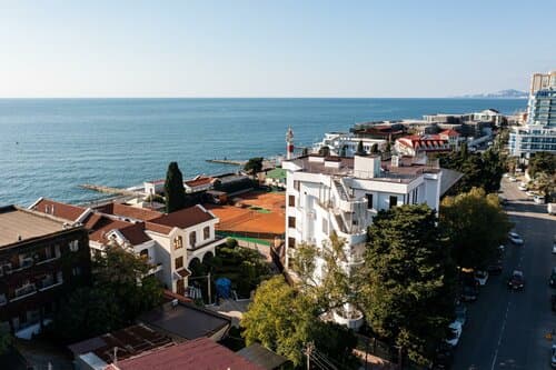 Внешний вид отеля Golden Tennis Club в Адлере