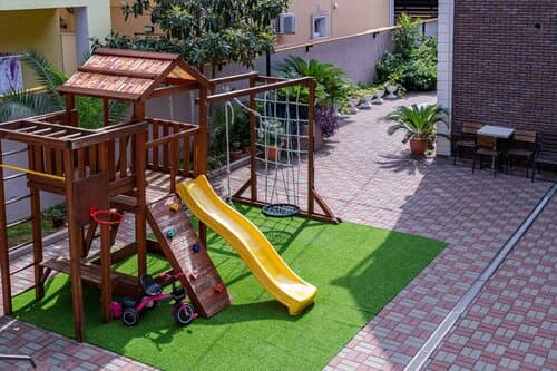 Внешний вид отеля Руссо в Совхозе "Россия"