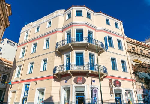 Внешний вид отеля Lotus Inn в Афинах