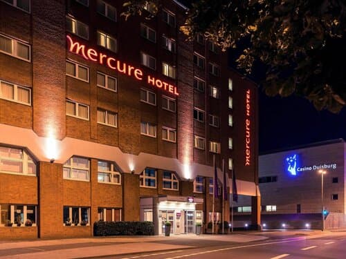 Внешний вид отеля Mercure Duisburg City в Дуйсбурге