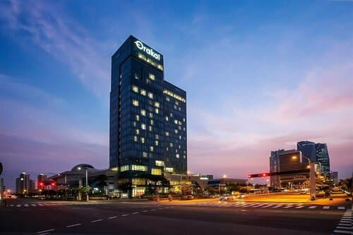 Внешний вид отеля Orakai Songdo Park Hotel в Инчхоне