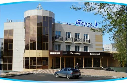 Внешний вид отеля Парус в Челябинской области