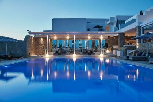 Внешний вид отеля Myconian Ambassador Hotel Relais & Chateaux