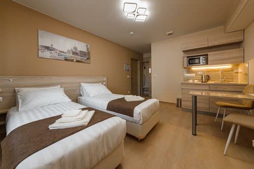 Внешний вид отеля Ленинградский в Череповце