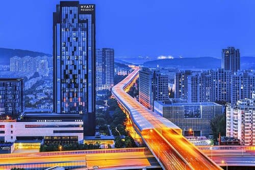 Внешний вид отеля Hyatt Regency Wuhan Optics Valley