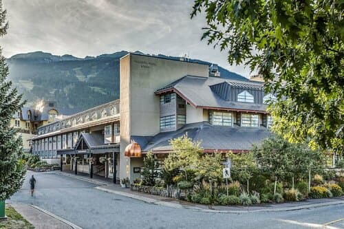 Внешний вид отеля The Listel Hotel Whistler в Муниципалитете курорте Уистлере