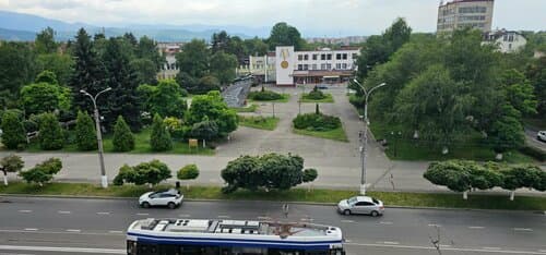 Внешний вид отеля Камелия-В в Владикавказе