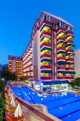 Внешний вид отеля Galaxy Beach Hotel